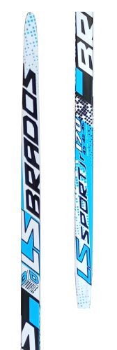 BRADOS LS SPORT 3D WAX - BLUE (150-170 cm) + vázání Spine RS Auto (NNN)