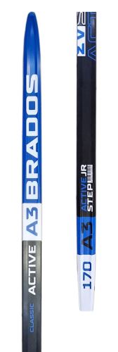 BRADOS ACTIVE A3 STEP-Blue, 150 cm + vázání Spine RS Auto (NNN)