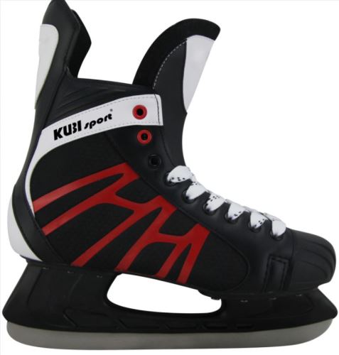Pánské lední brusle Kubi Black/Red (39 - 47)